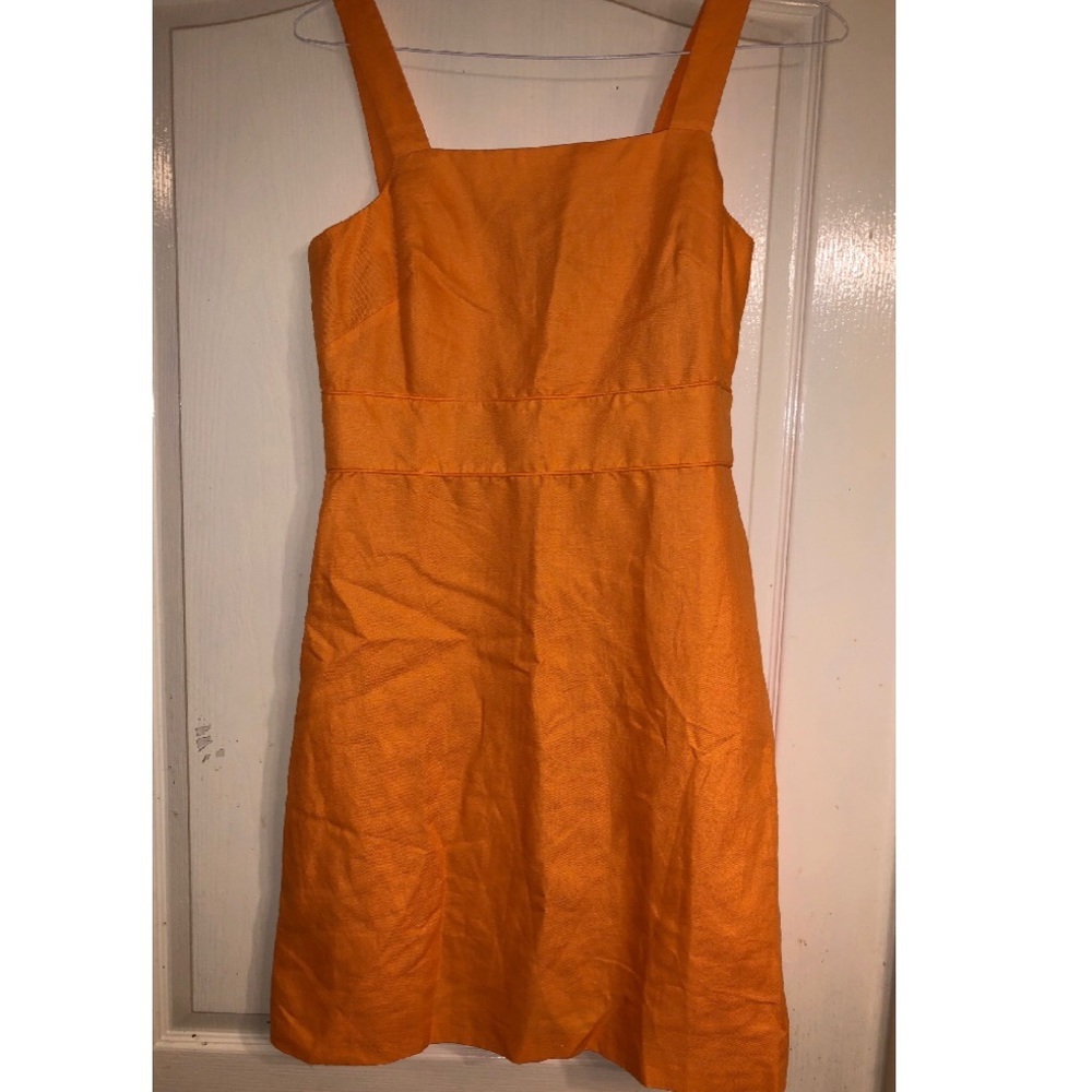 Orange Ann Taylor Dress Size 8